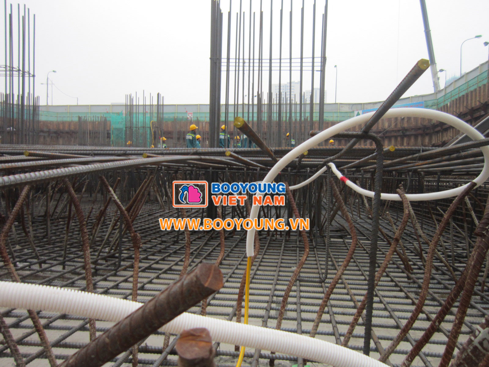 Tiến độ thi công phần tiếp địa tòa CT4