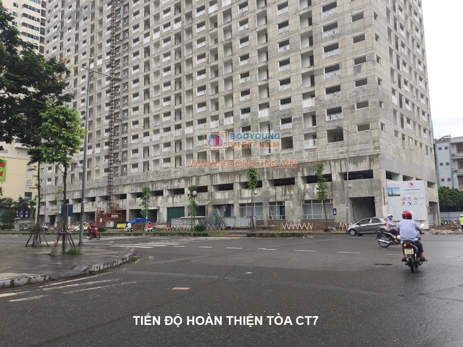 Tòa CT7 hứu hẹn sẽ rất sôi động, sau khi cư dân dọn về ở