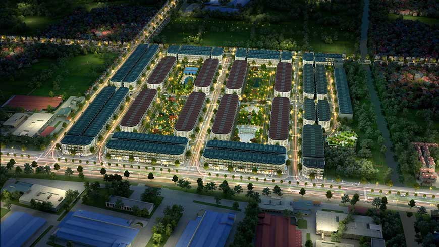 Phối cảnh dự án TNR Stars Phố Nối