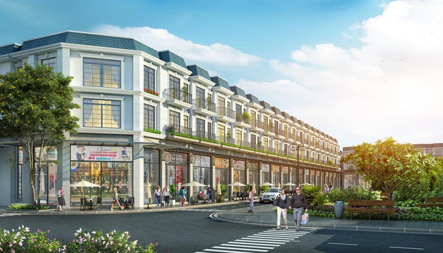 Khu nhà phố Shophouse tại TNR Stars Phố Nối