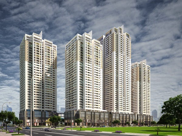 Phối cảnh Chung cư HP Landmark Tower