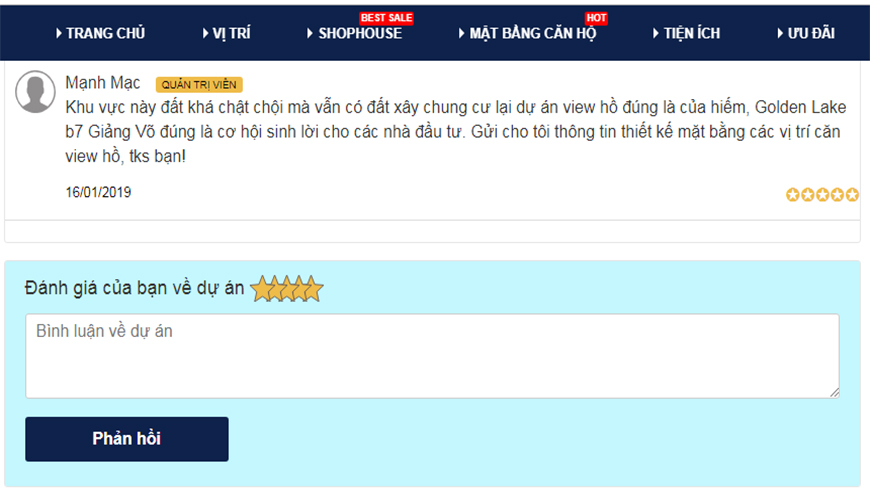 Phản hồi của Mạnh Mạc về cơ hội sinh lời cho các nhà đầu tư