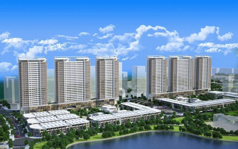 Phối cảnh chung cư Booyoung Vina